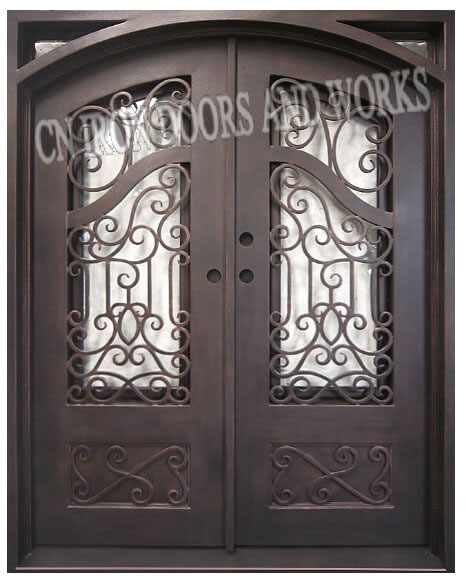 Iron doors