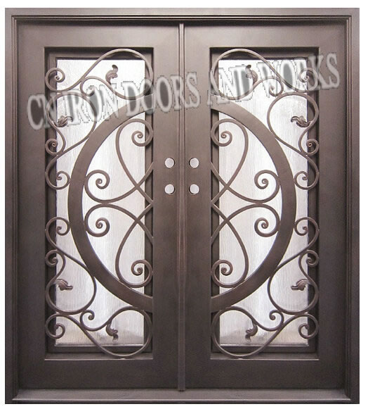 Iron doors