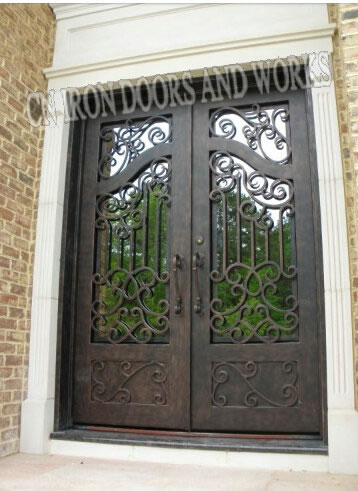 Iron doors