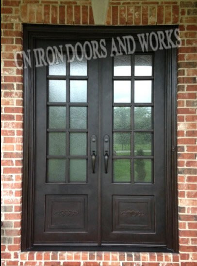 Iron doors