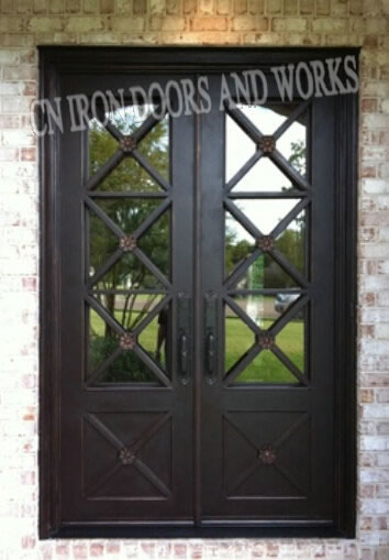 Iron doors