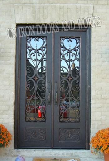Iron doors