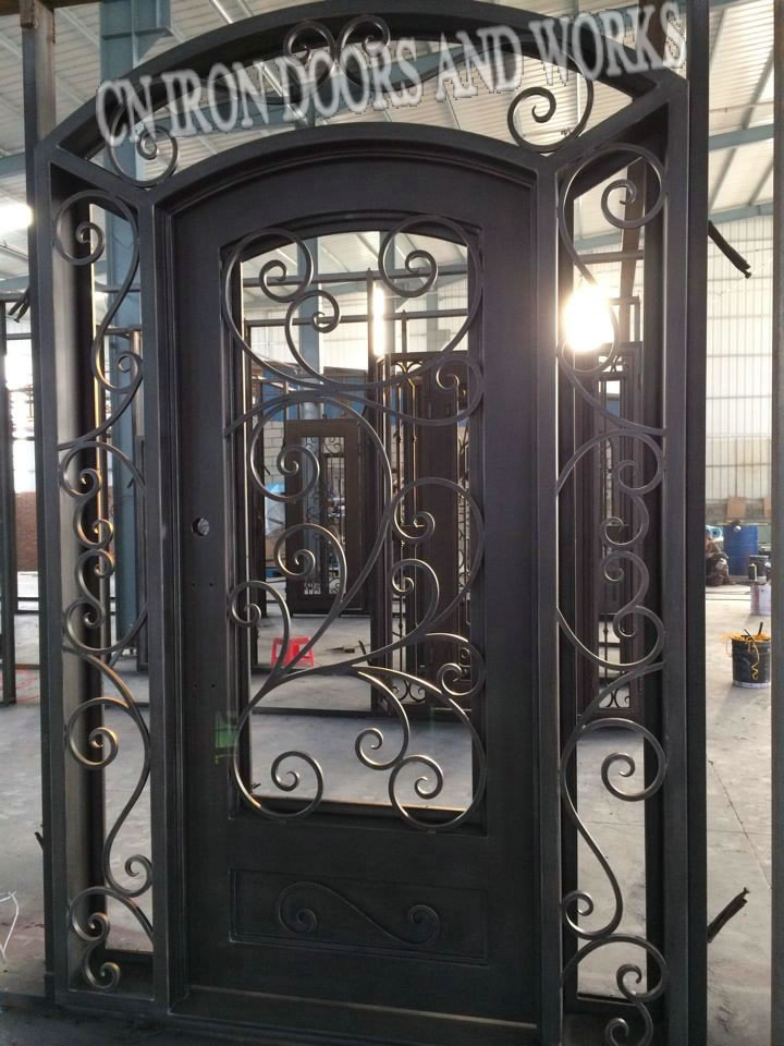 Iron doors
