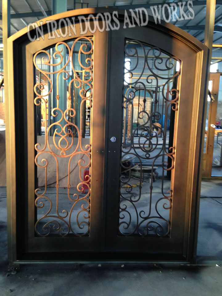 Iron doors
