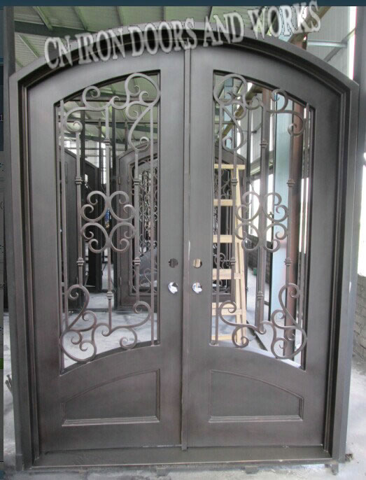 Iron doors