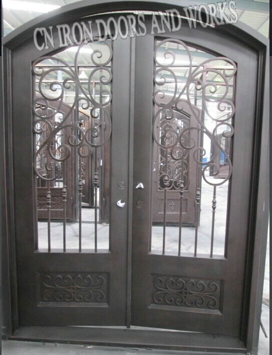Iron doors