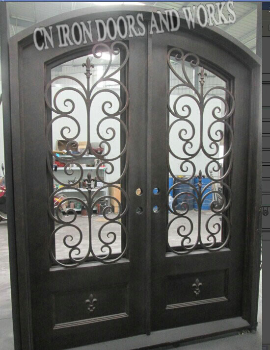 Iron doors