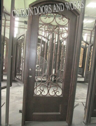 Iron doors