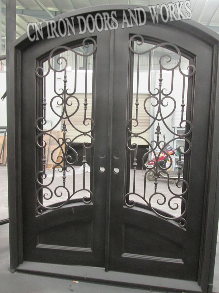 Iron doors