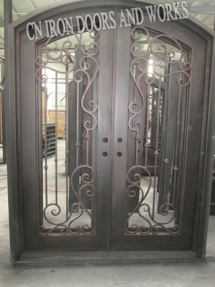 Iron doors
