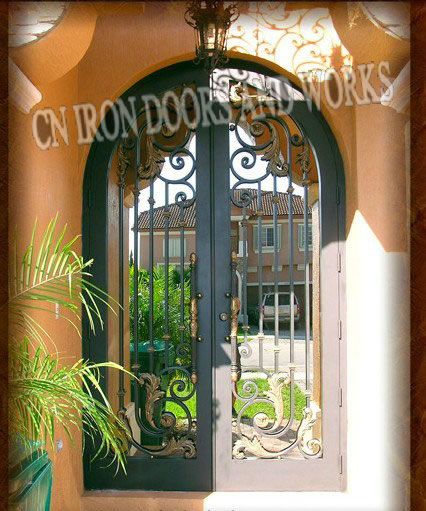 Iron doors