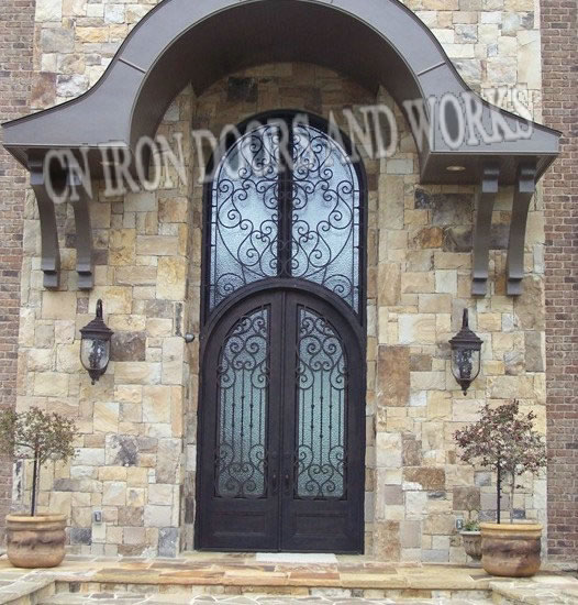 Iron doors