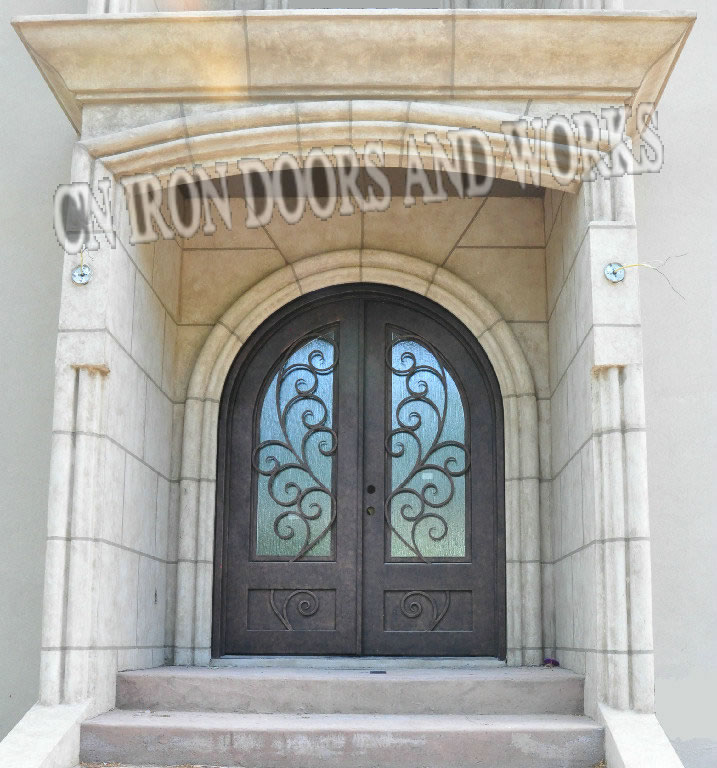 Iron doors