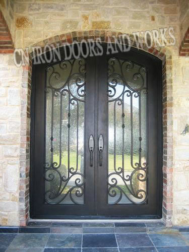 Iron doors
