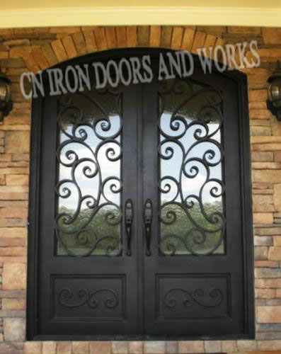 Iron doors