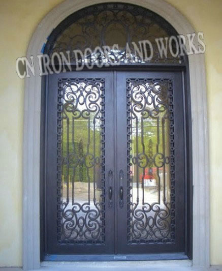 Iron doors