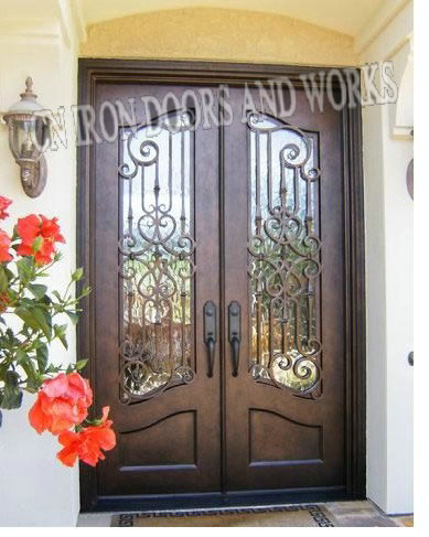 Iron doors
