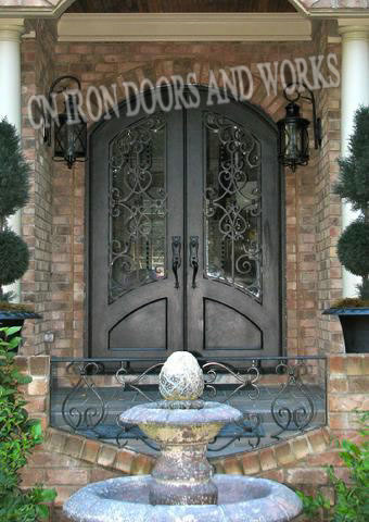 Iron doors