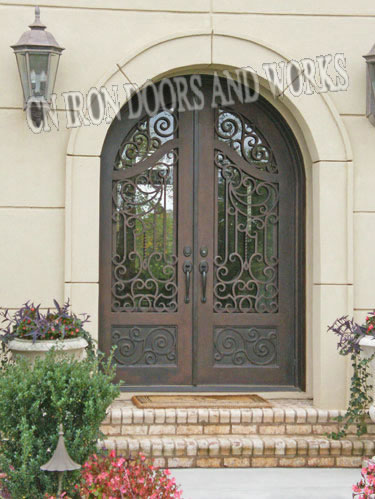 Iron doors