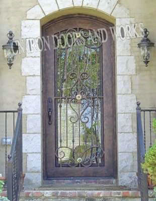 Iron doors