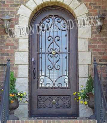Iron doors