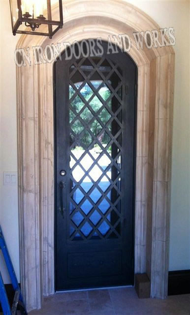 Iron doors