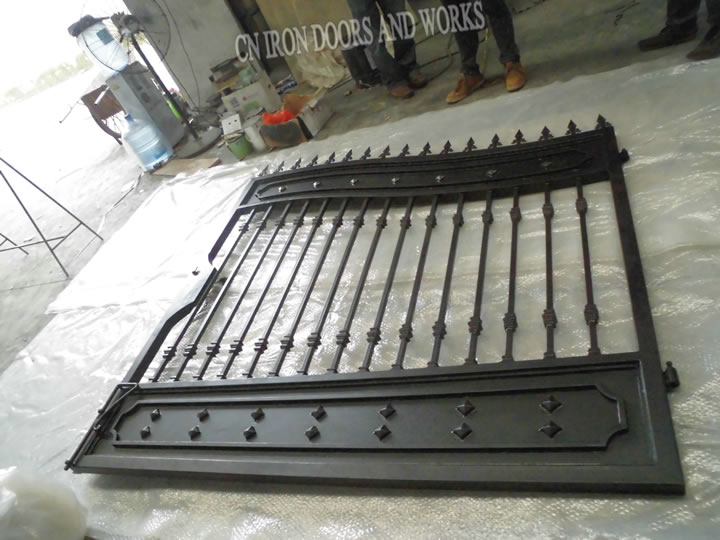 Iron gates