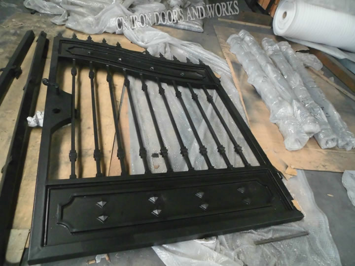 Iron gates