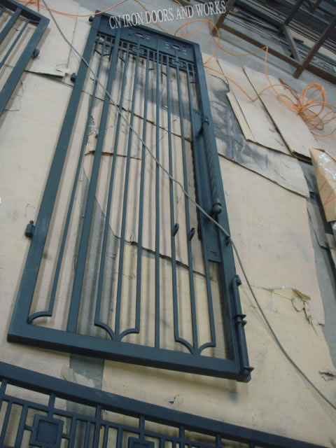 Iron gates