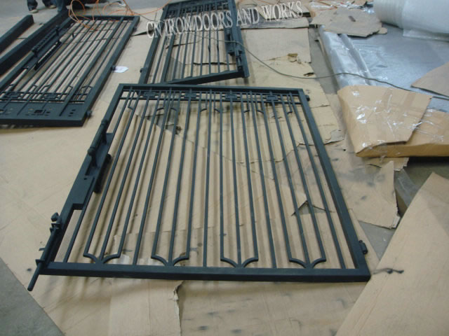 Iron gates