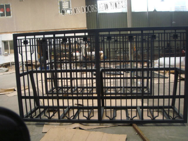 Iron gates
