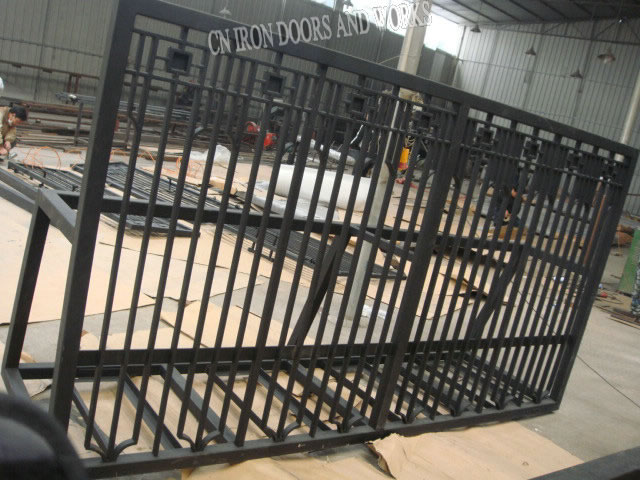 Iron gates