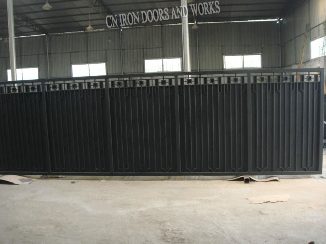 Iron gates