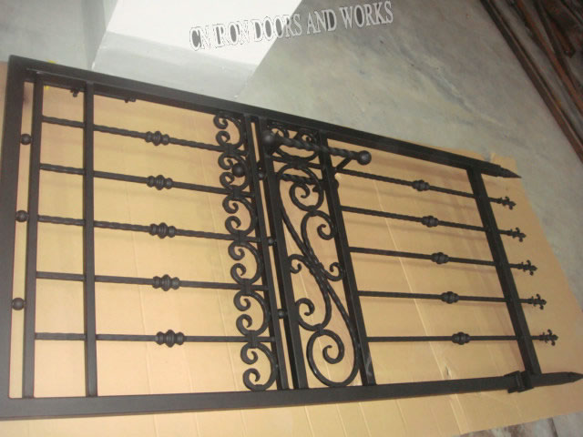 Iron gates
