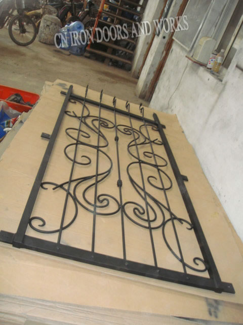 Iron railings