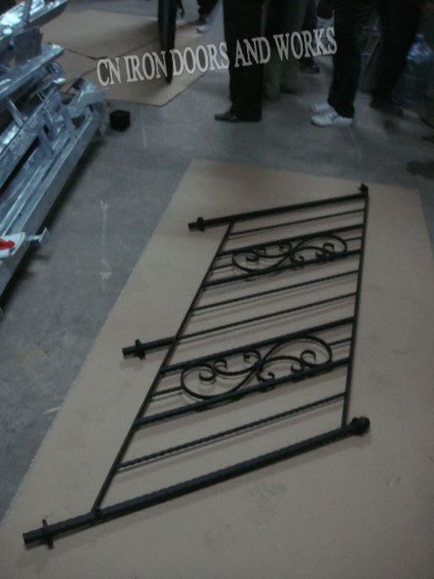 Iron railings
