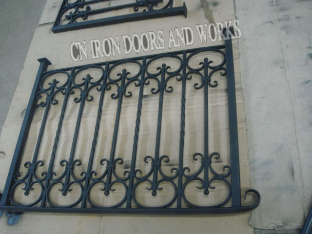 Iron railings