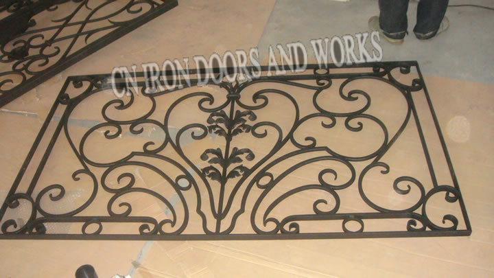 Iron railings