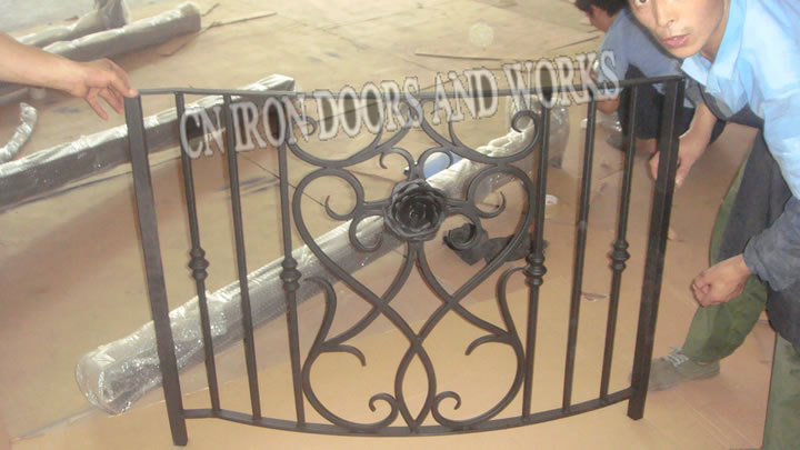 Iron railings