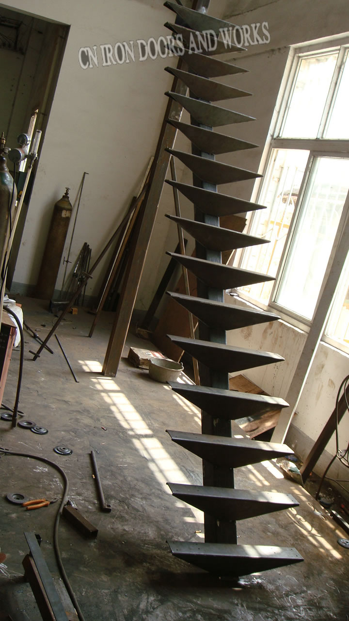 Iron railings