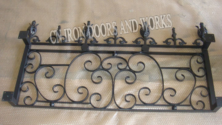 Iron railings