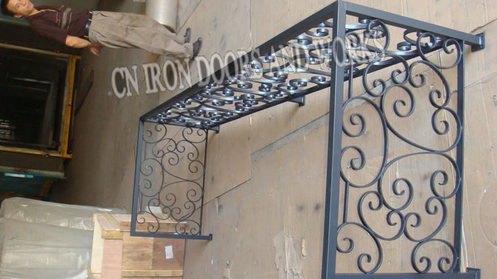 Iron railings