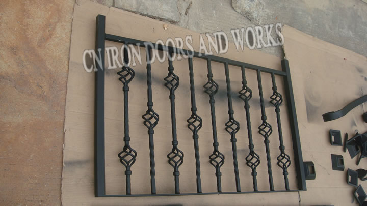 Iron railings