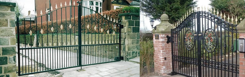Iron gates