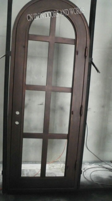 Steel, contemporary doors