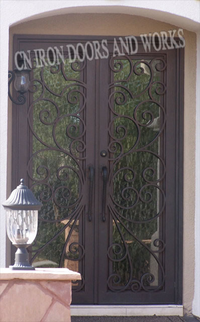 Iron doors