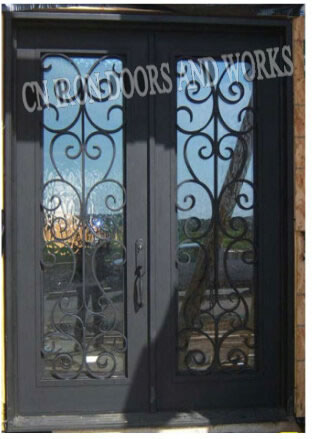 Iron doors