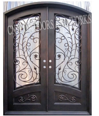 Iron doors