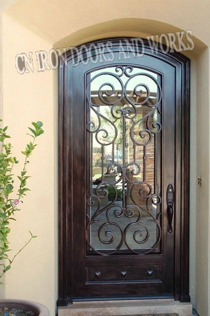 Iron doors