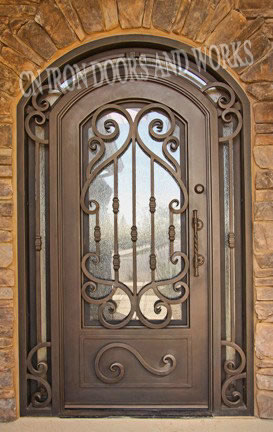 Iron doors